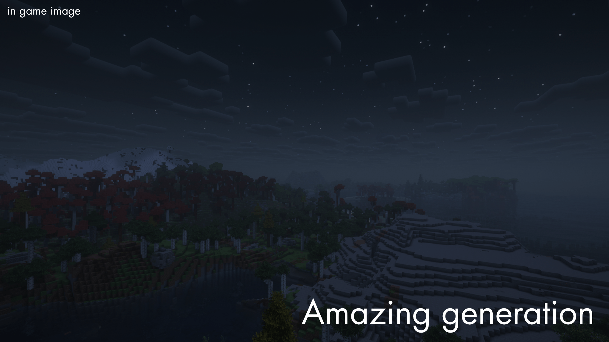Thumbnail Amazing world generation powered by the terralith terrain generator