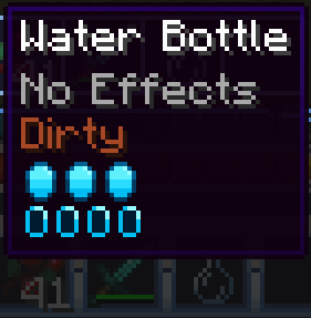 Thirst was taken support
