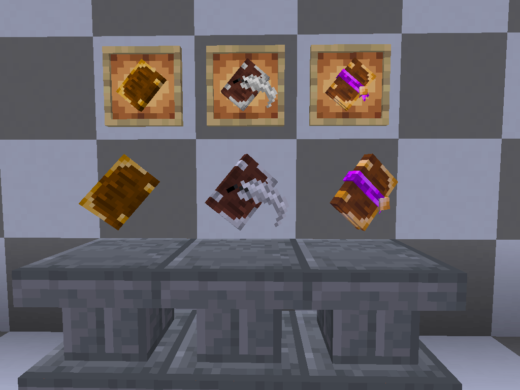 Books have also been updated to be 3D as well (including the lectern and Enchanting Table)