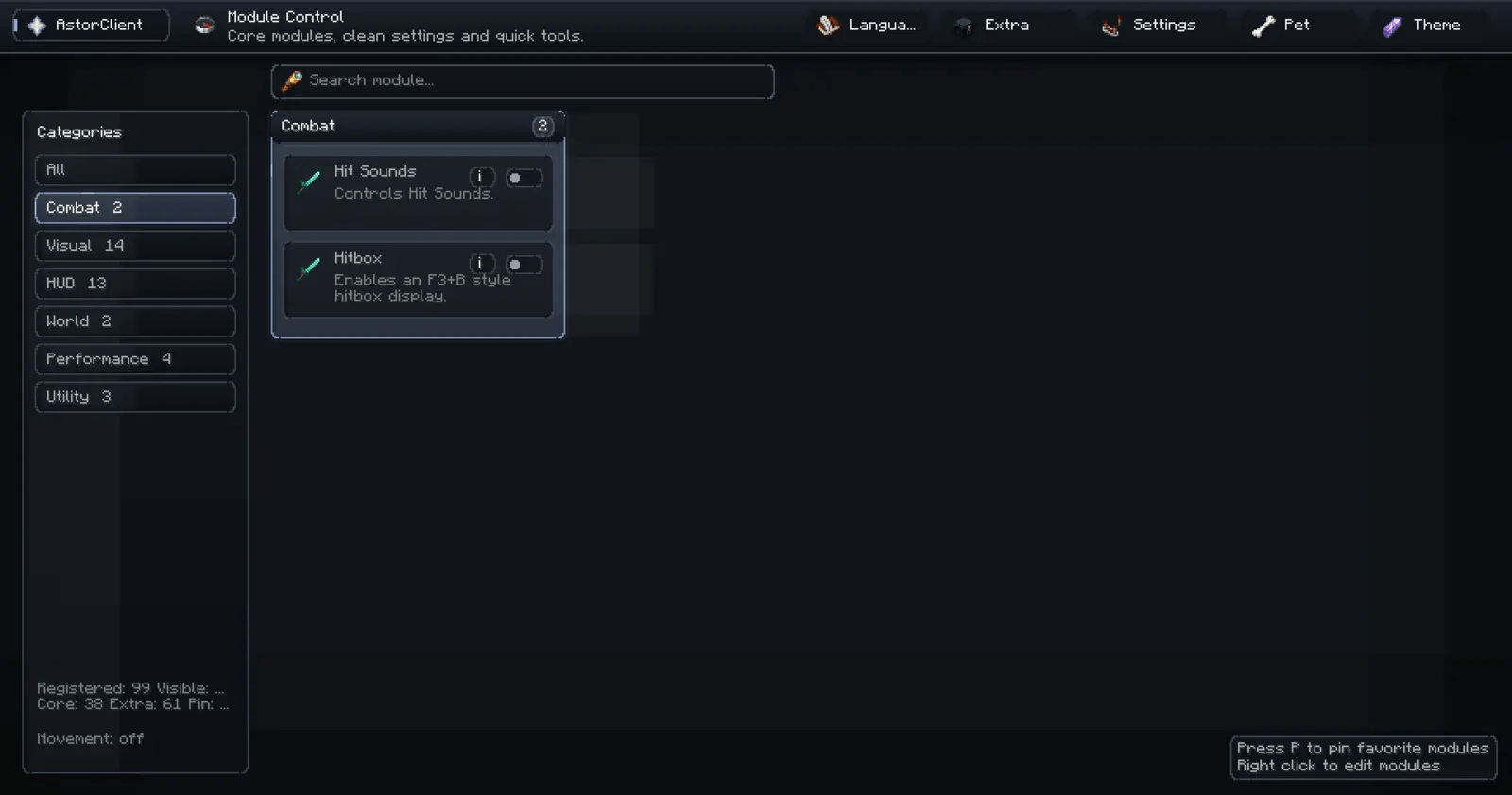 AstorClient — screenshot 6
