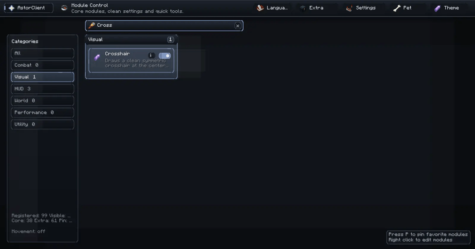 AstorClient — screenshot 7