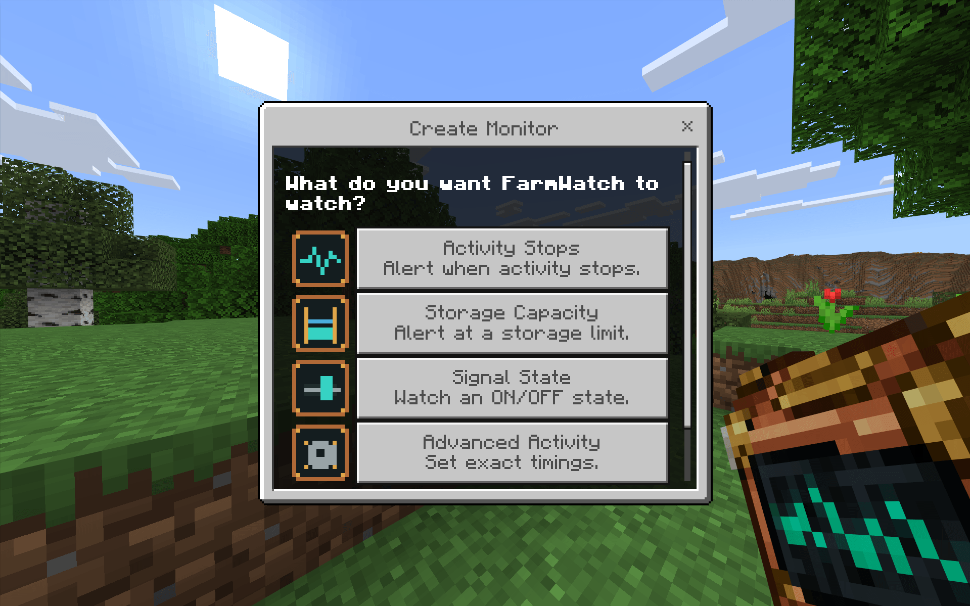 FarmWatch: Farm & Redstone Monitor — screenshot 4