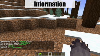 Thumbnail You can find out using the command /radiation info {Name} or {@a}