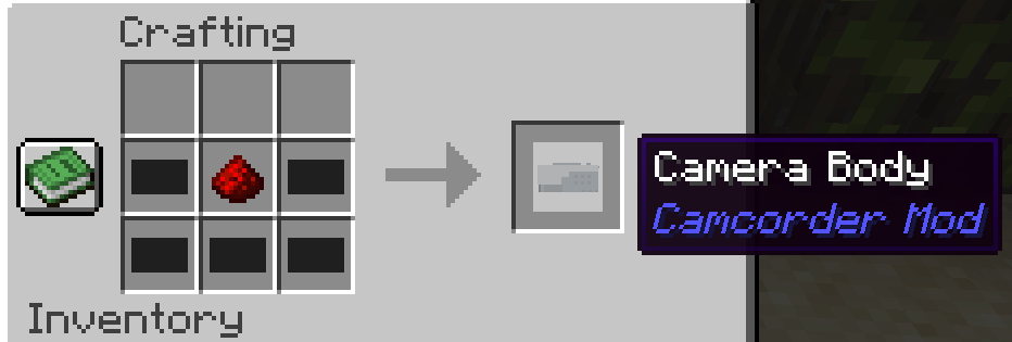 Thumbnail Camera Body crafting recipe