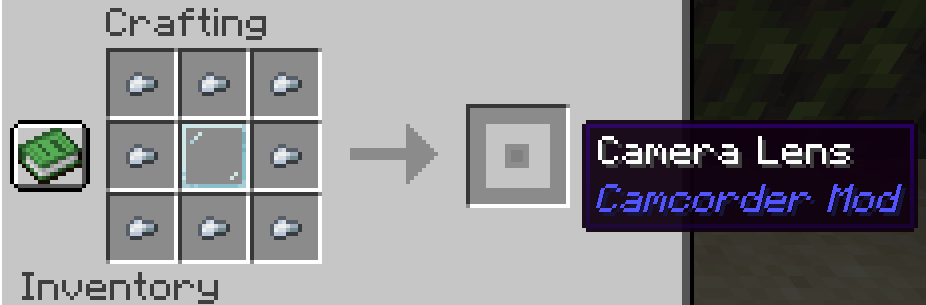 Thumbnail Camera Lens crafting recipe