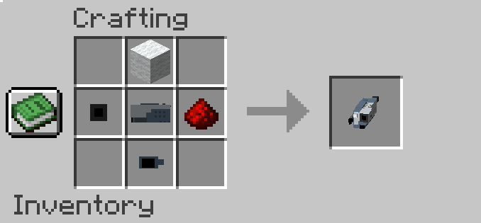 Thumbnail Video camera crafting recipe