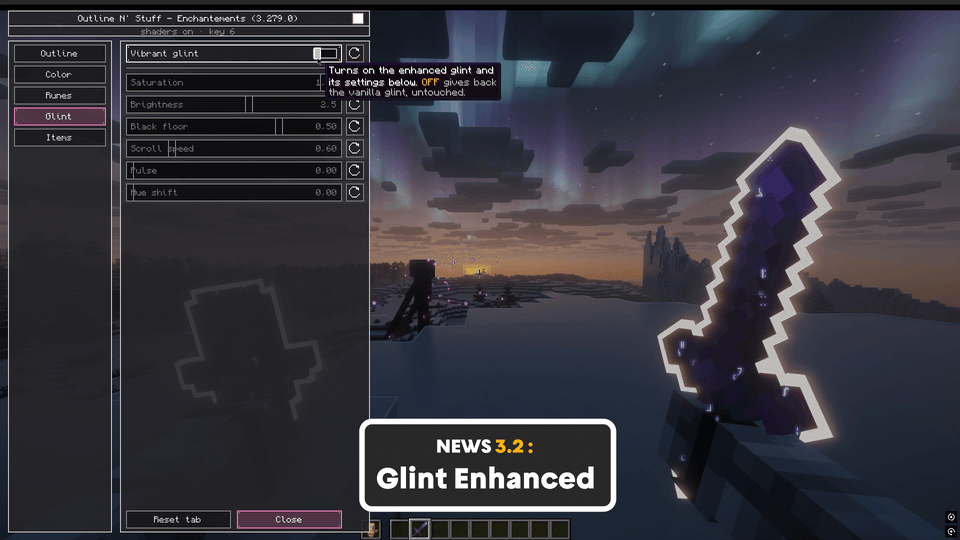 Outline N' Stuff: VIBRANT GLINT