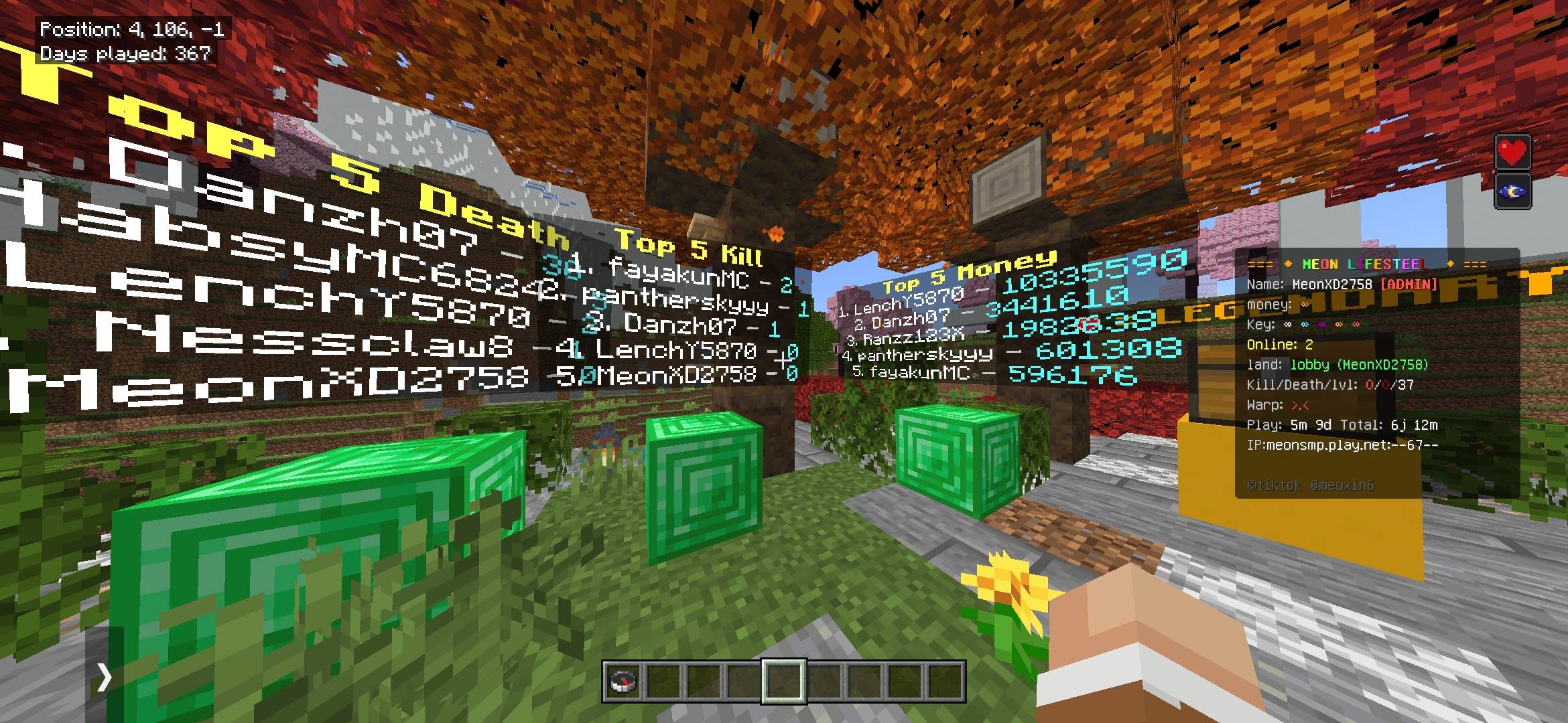 MEON SMP — screenshot 3