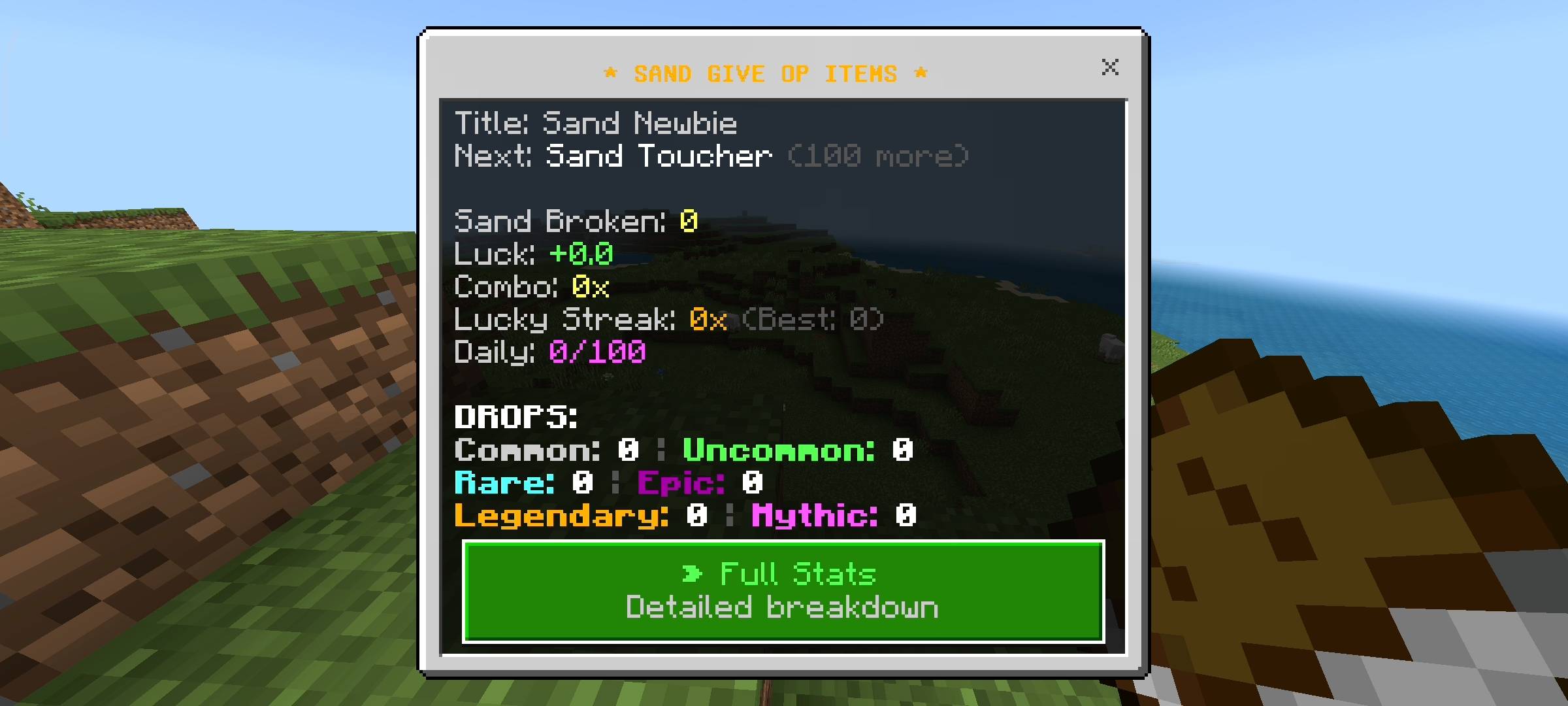 Sand Give OP Items — screenshot 3