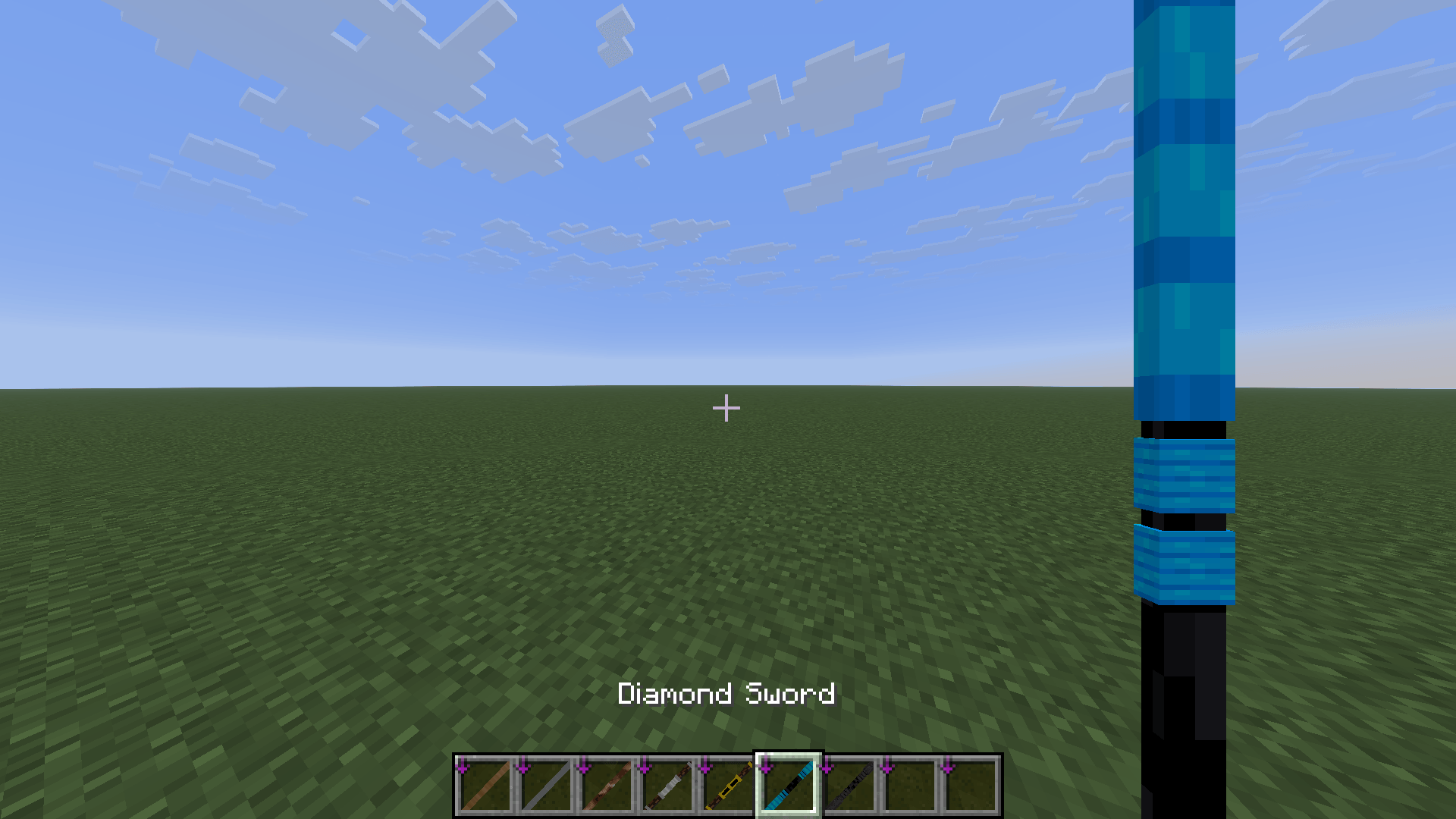 Diamond Bo Staff in First-Person