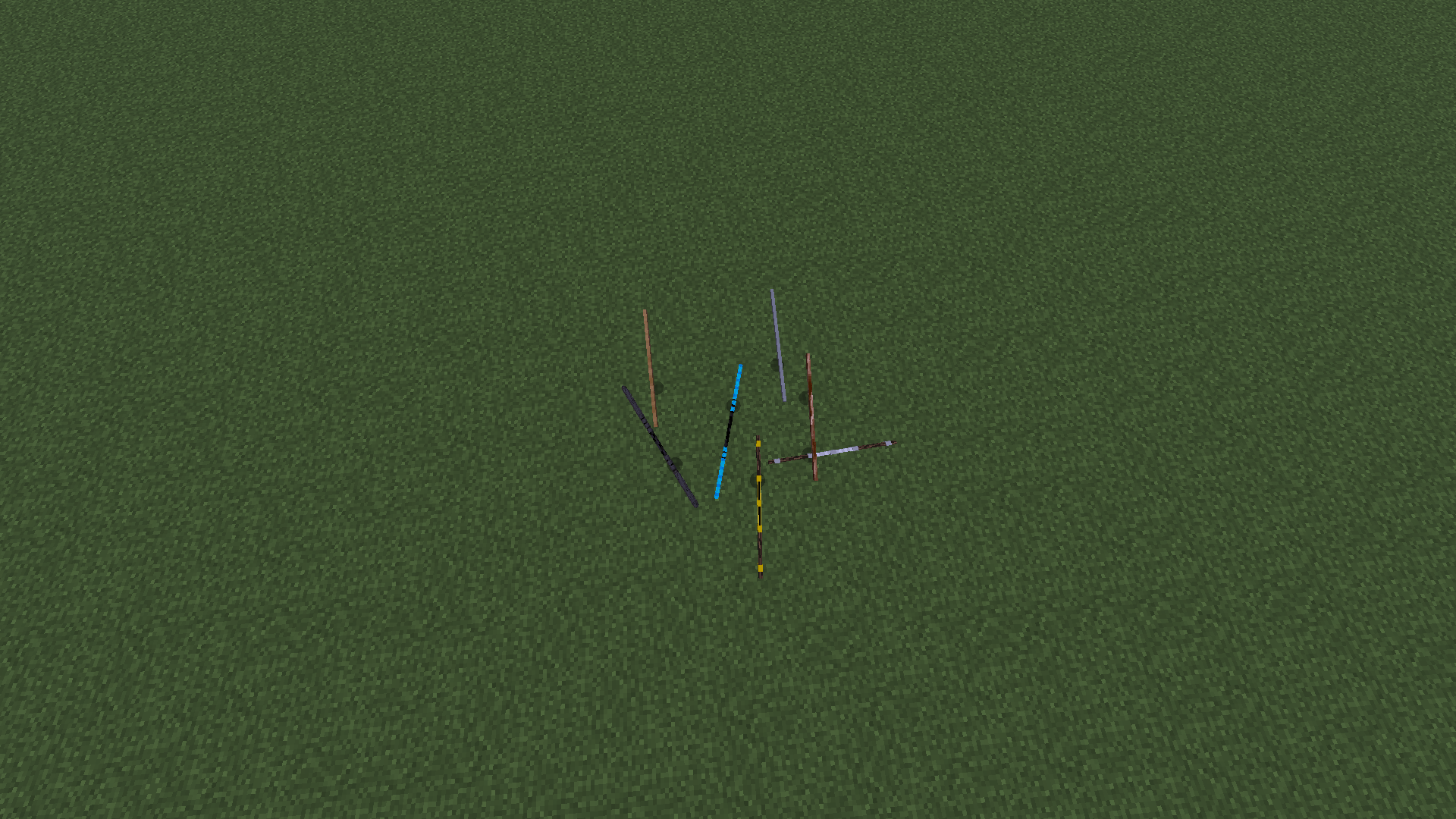 What staffs looked like while dropped
