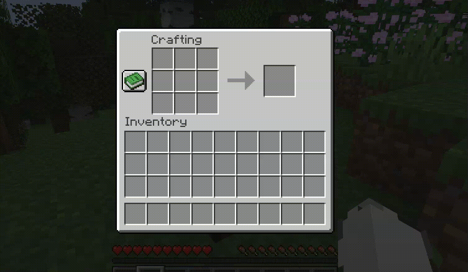 The button highlighting remains without mod
