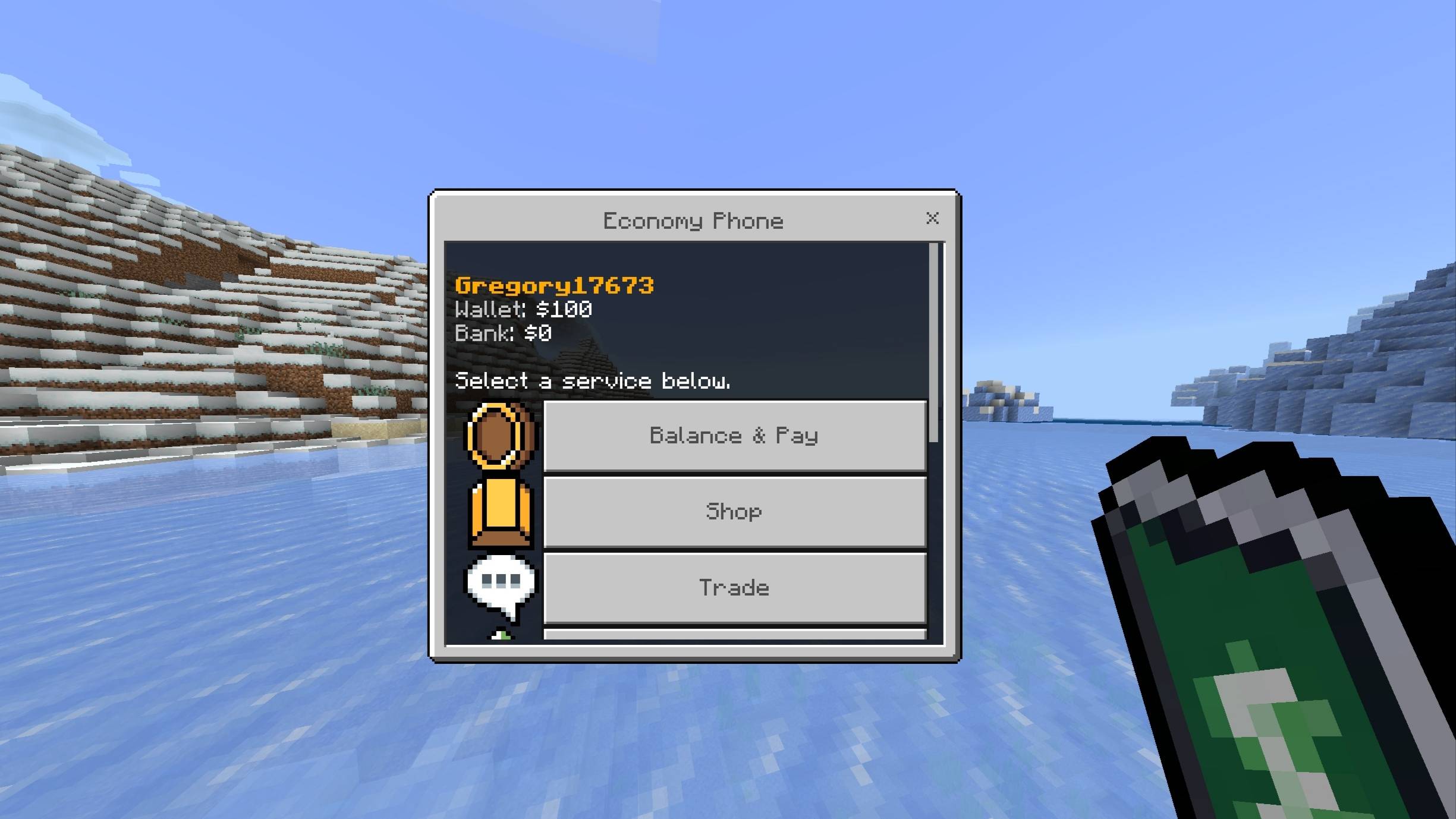 Sovereign Economy - Economy for servers — screenshot 2