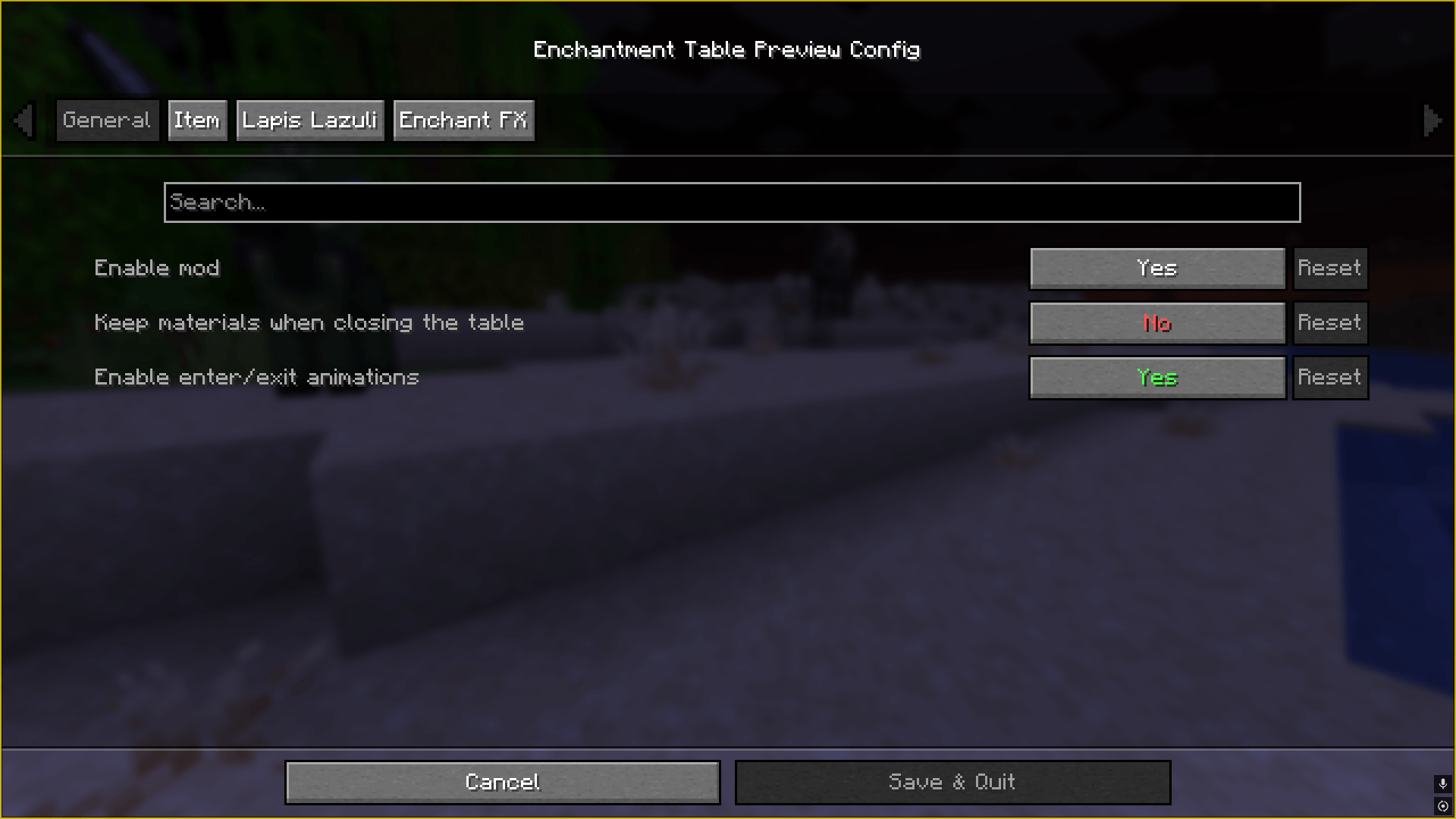 Thumbnail Many configurable options