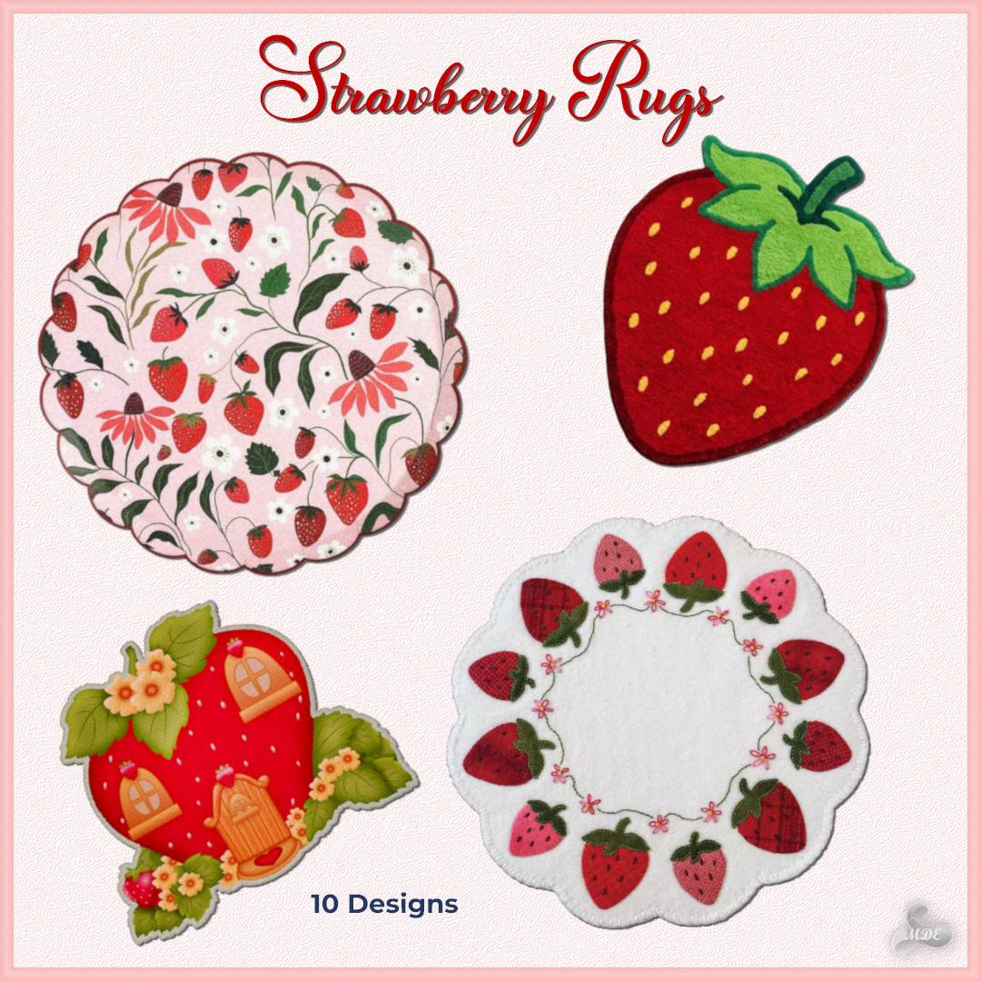 Strawberry Rugs