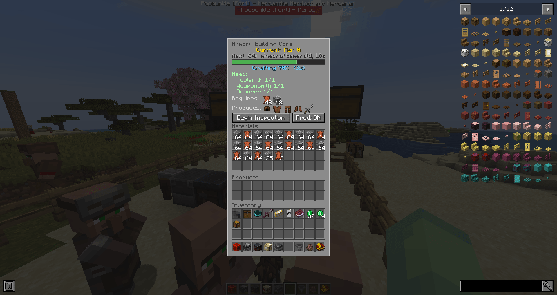 Building Core Inventory!
