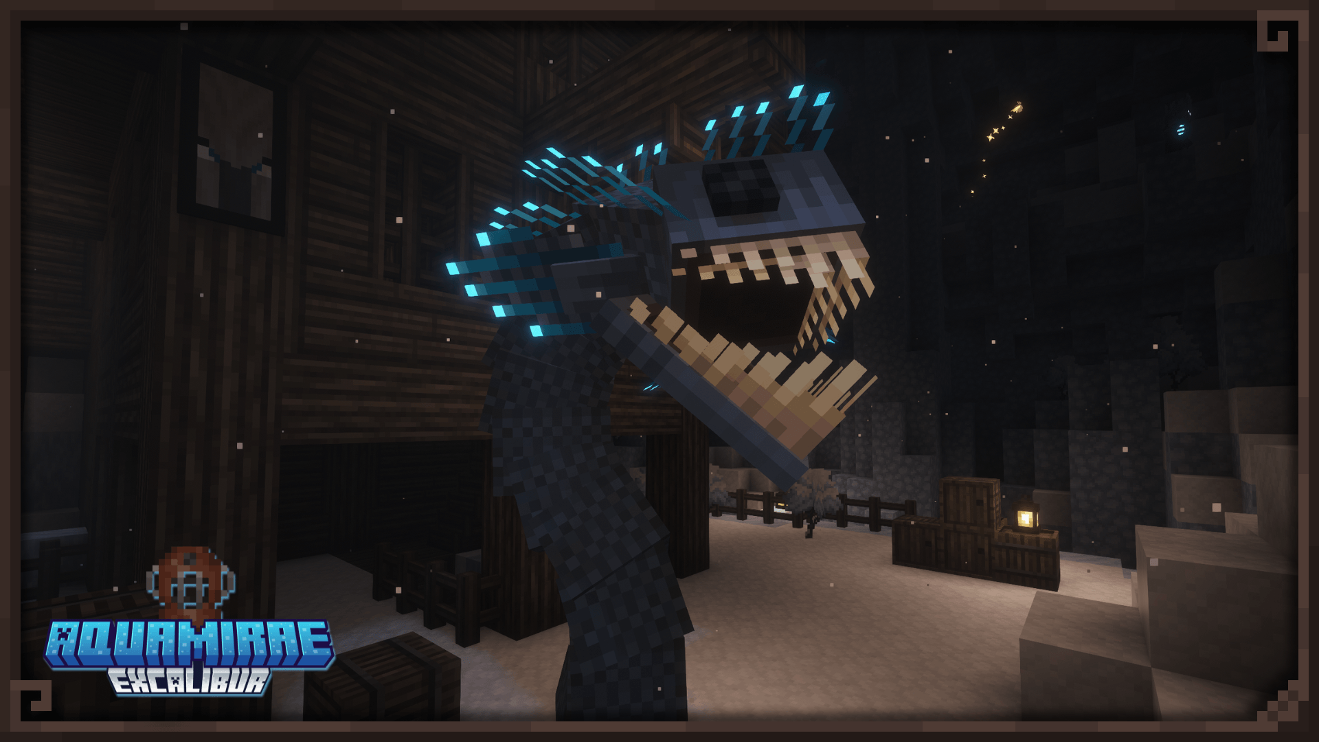 Four blocks tall. Ten thousand teeth.