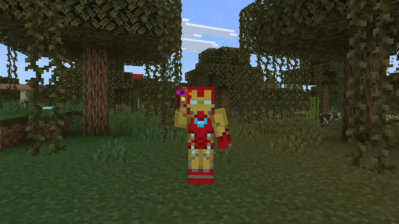 With the infinity gauntlet,