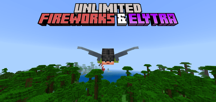 Unlimited Fireworks & Unbreakable Elytra