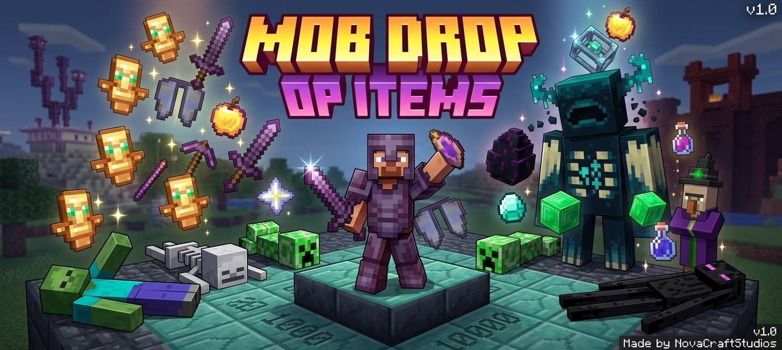 Mob Drop OP Items - Epic Progression — screenshot 1