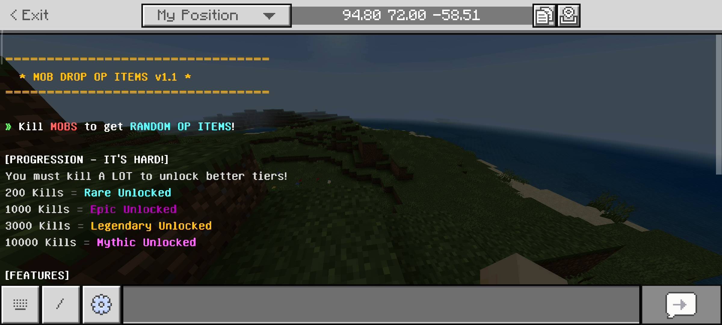 Mob Drop OP Items - Epic Progression — screenshot 2