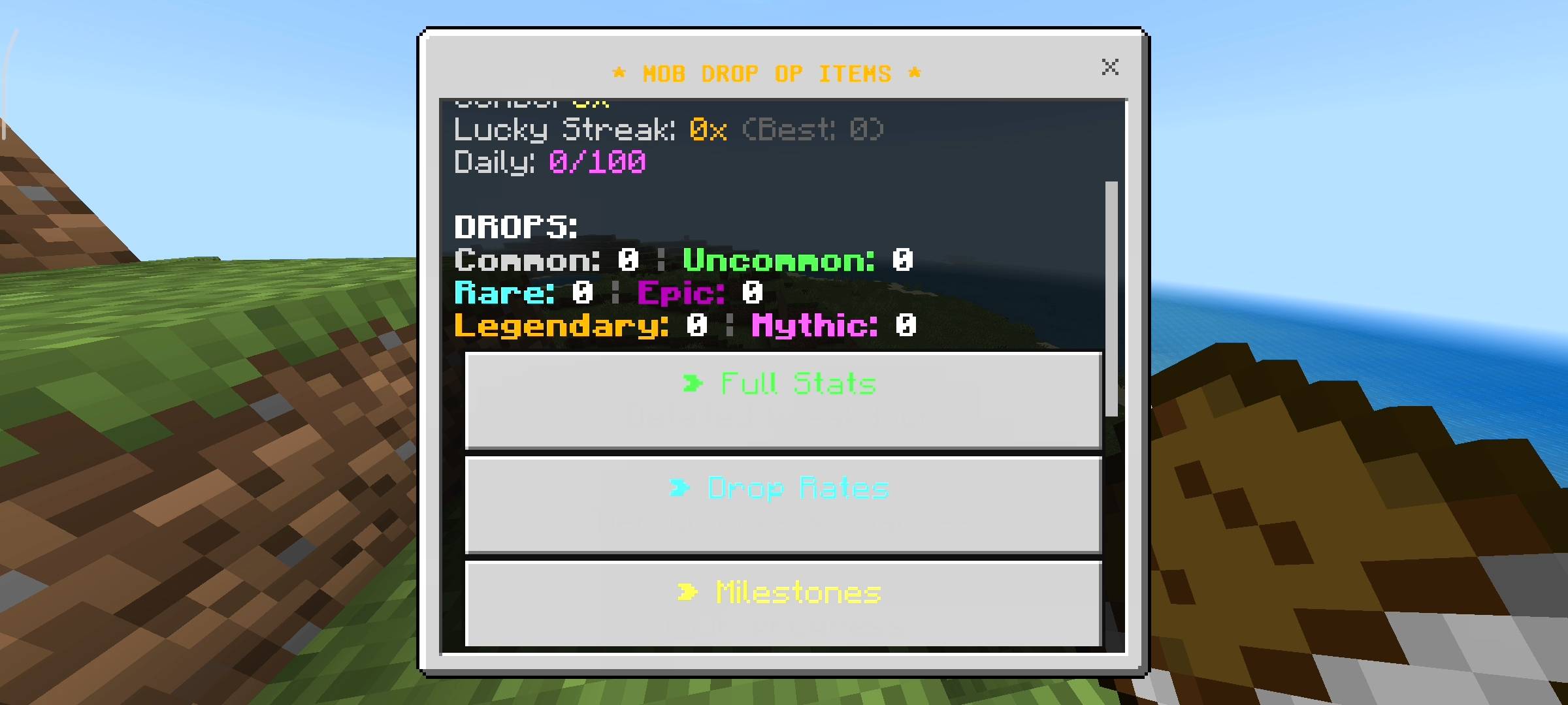 Mob Drop OP Items - Epic Progression — screenshot 3