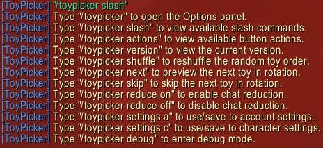 Thumbnail Demonstration of the "/toypicker slash" slash command.