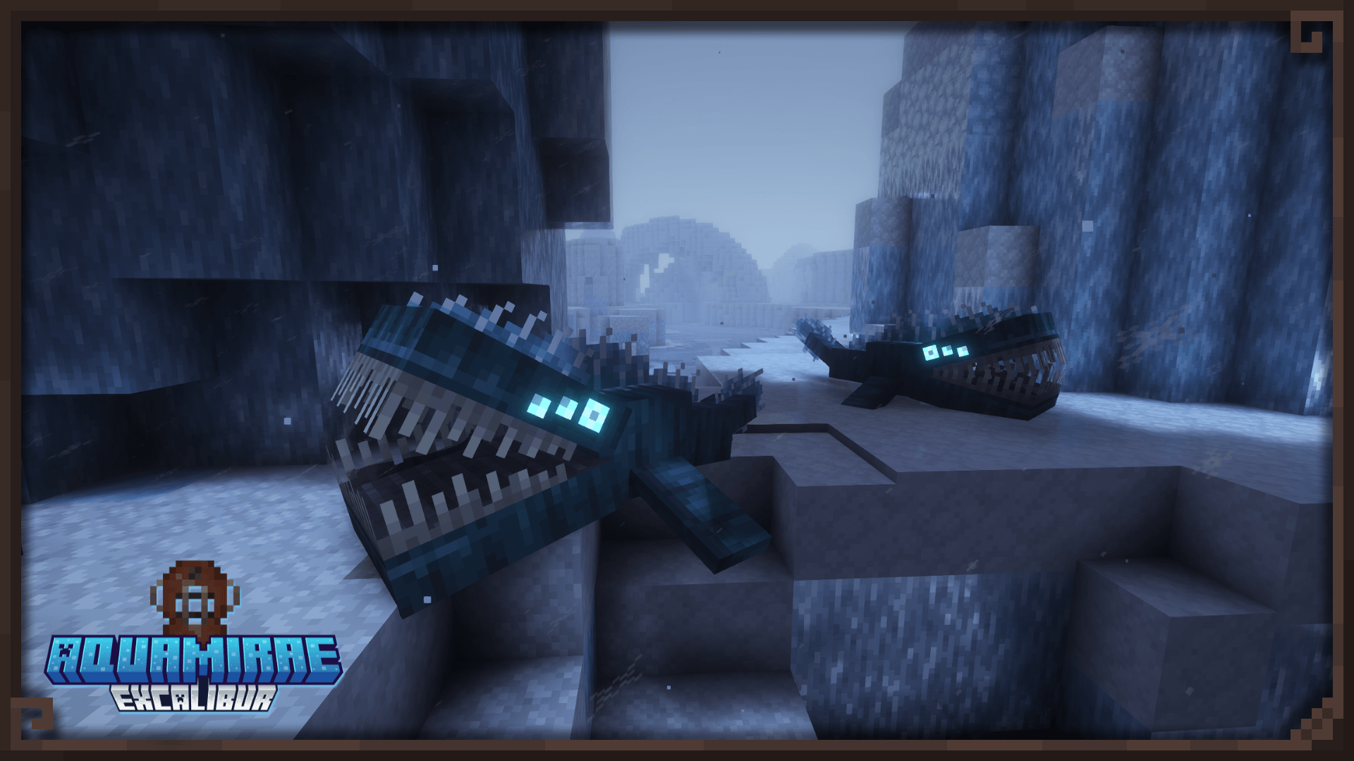 Blue scales. Bright eyes. Dark intent.