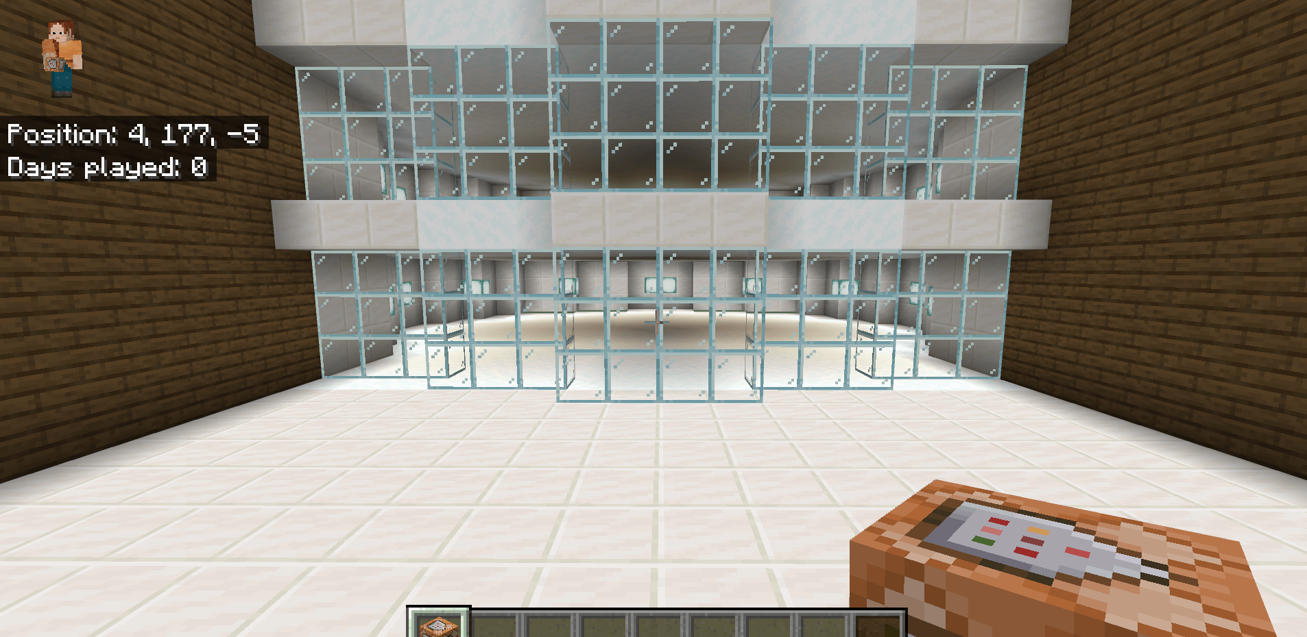 Arena and spawn room