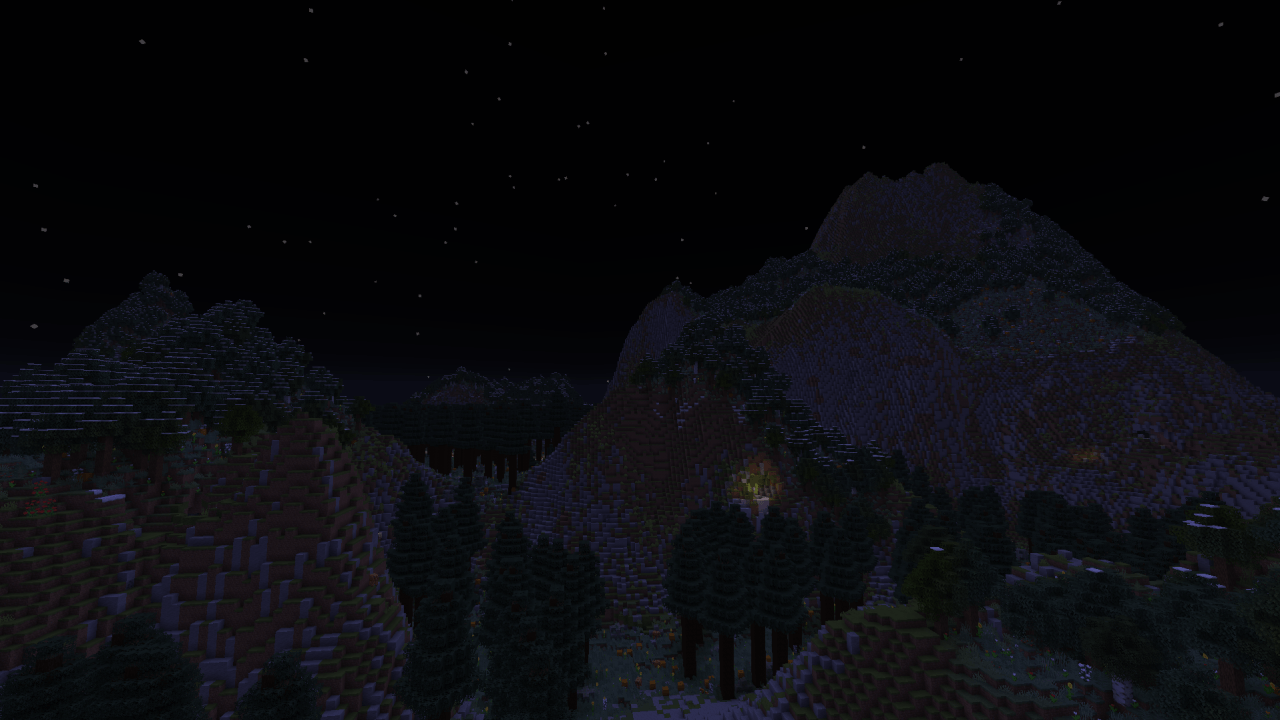 A Medium sized continent with stony peaks and pines in his valleys, the mountains are the remains of ancient dead volcanos.