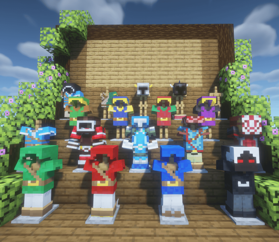 Here's all of the armor featured in the mod!
