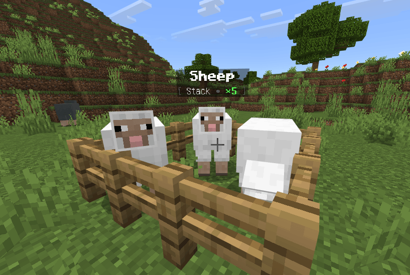 You can split stacks to breed mobs when needed