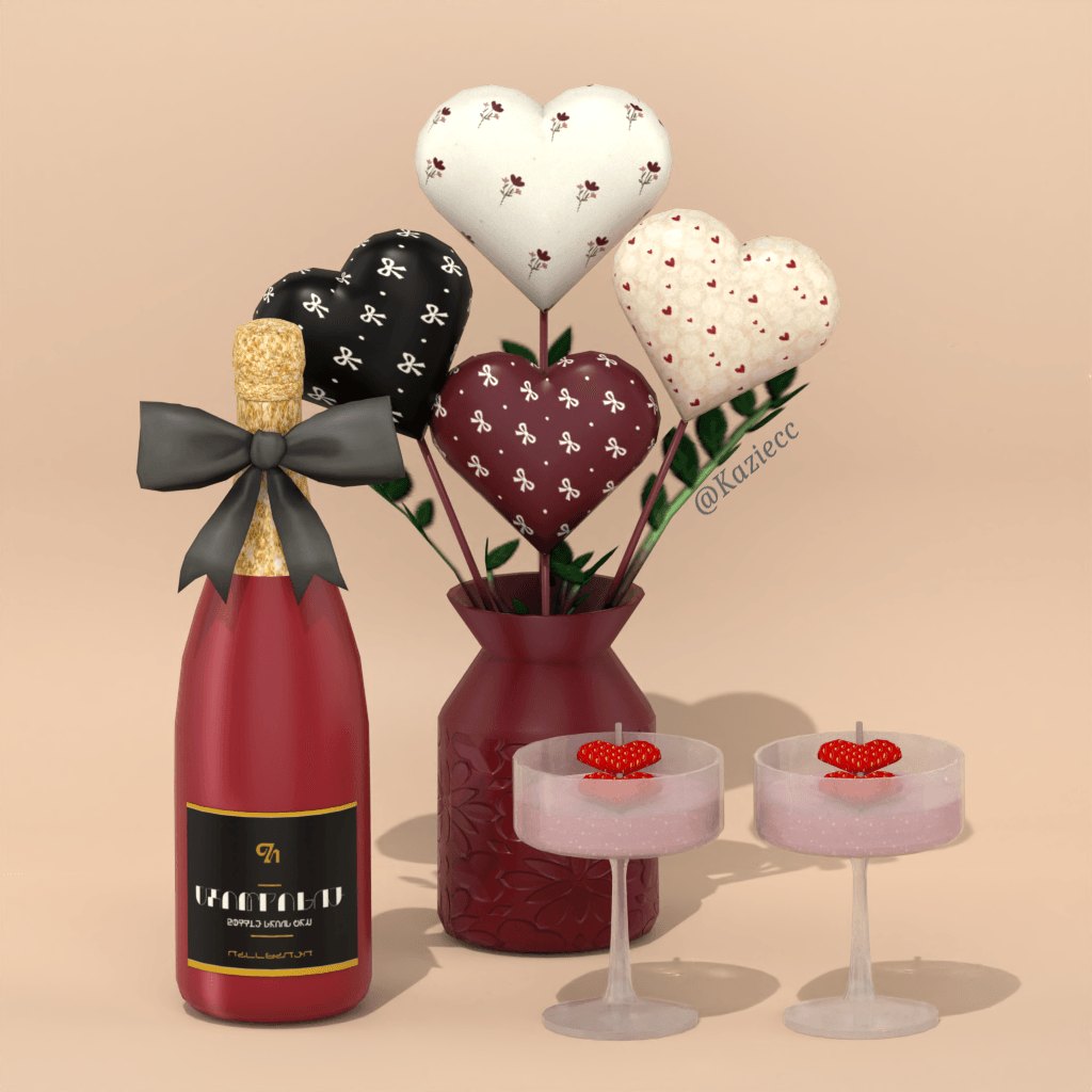Romantic Decor & Heart Clutter Set