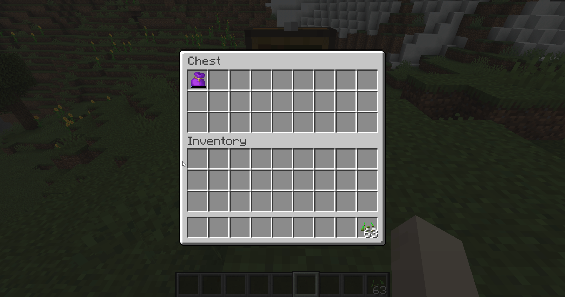 Quick-moving items into a bundle that already has the item in it.