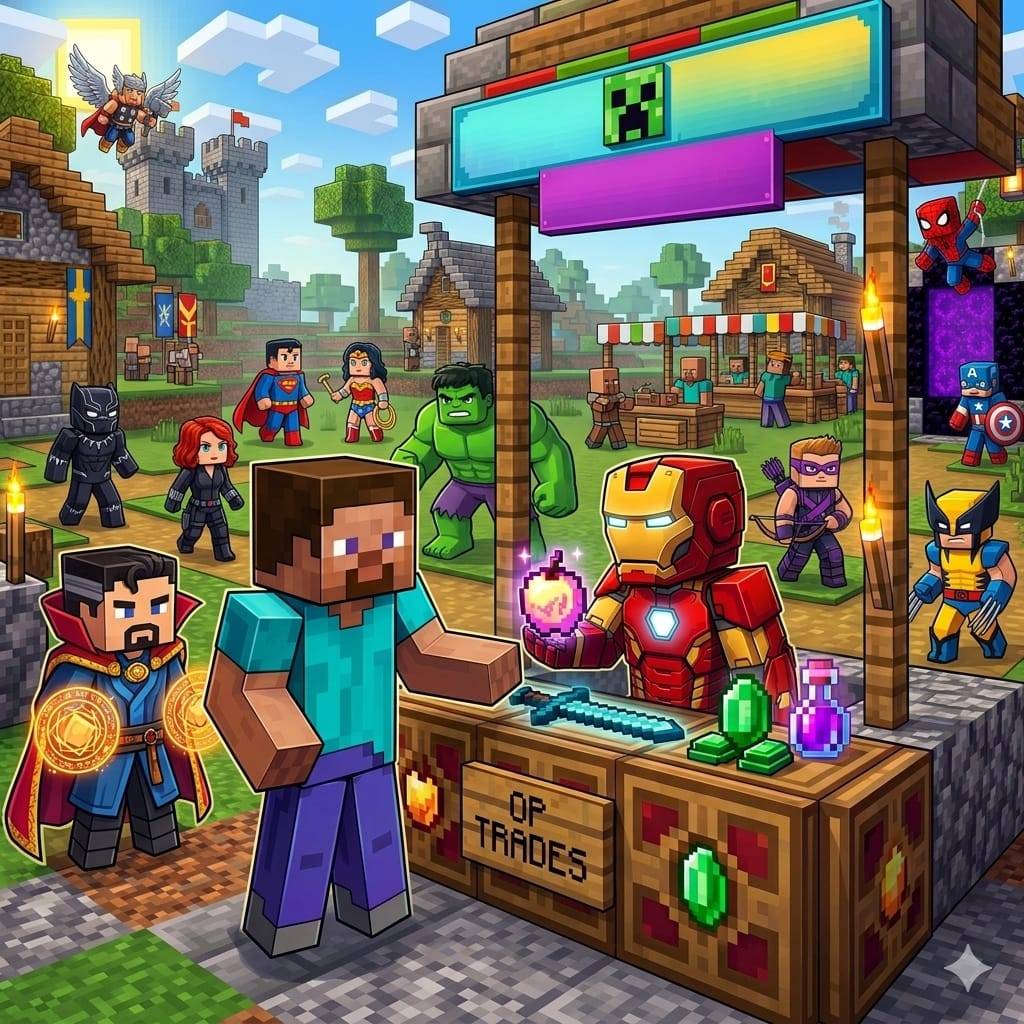 SUPERHERO TRADE OP ITEMS — screenshot 1