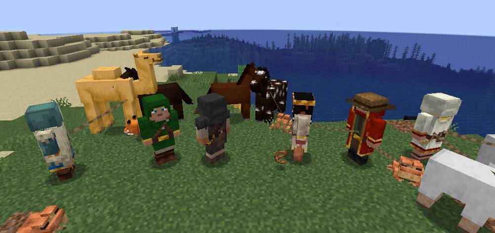 Terran Villagers - Wandering Visitor (Visiting Villagers)