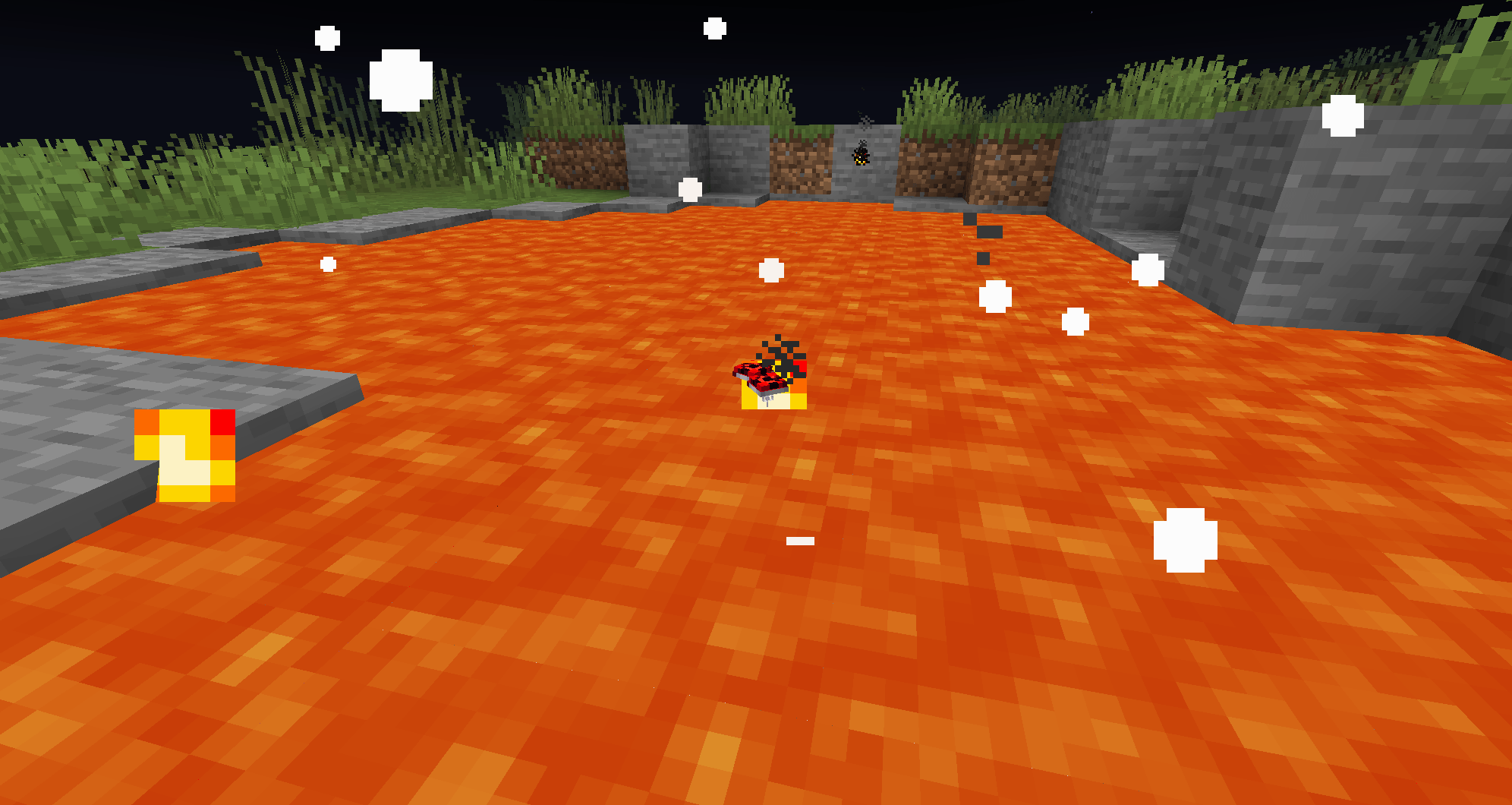 Miraculous Damaged by lava
