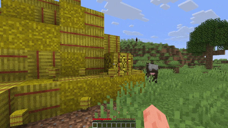 Finding the needle by breaking hay blocks