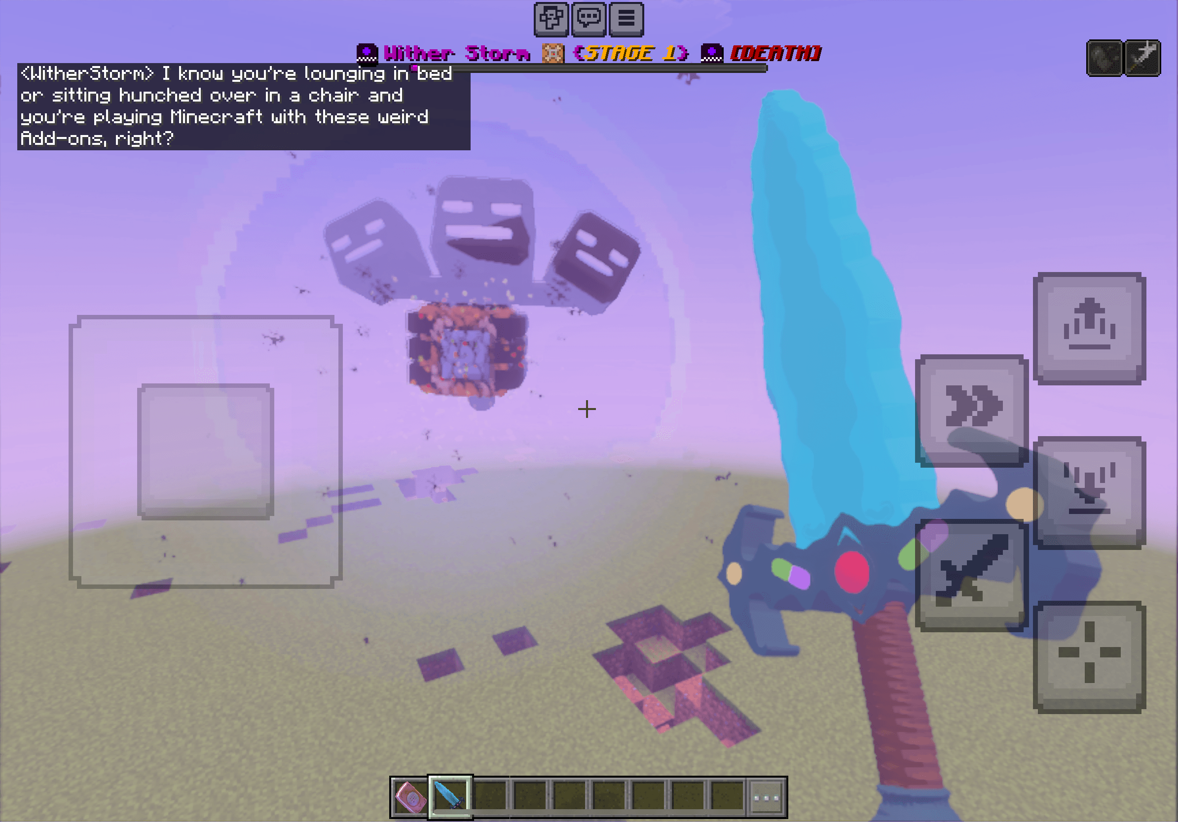 EF wither storm0.0.1 LITE decayed resource out now — screenshot 2