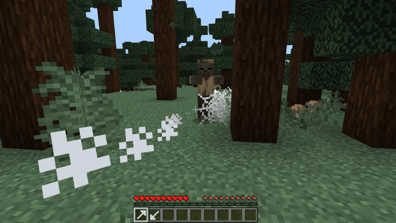 Firing a web shot,