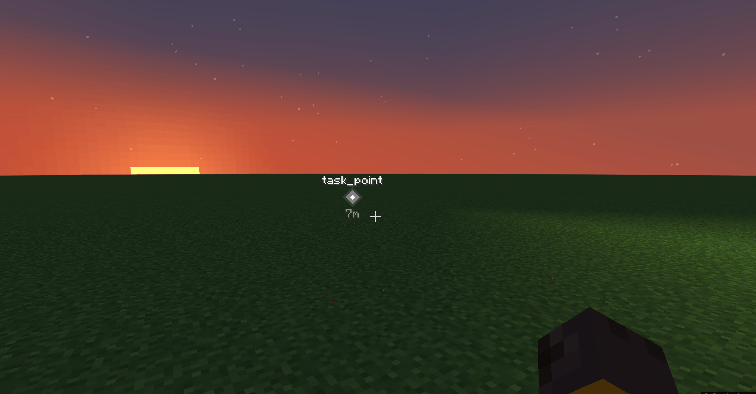 When the waypoint is within the screen bounds...