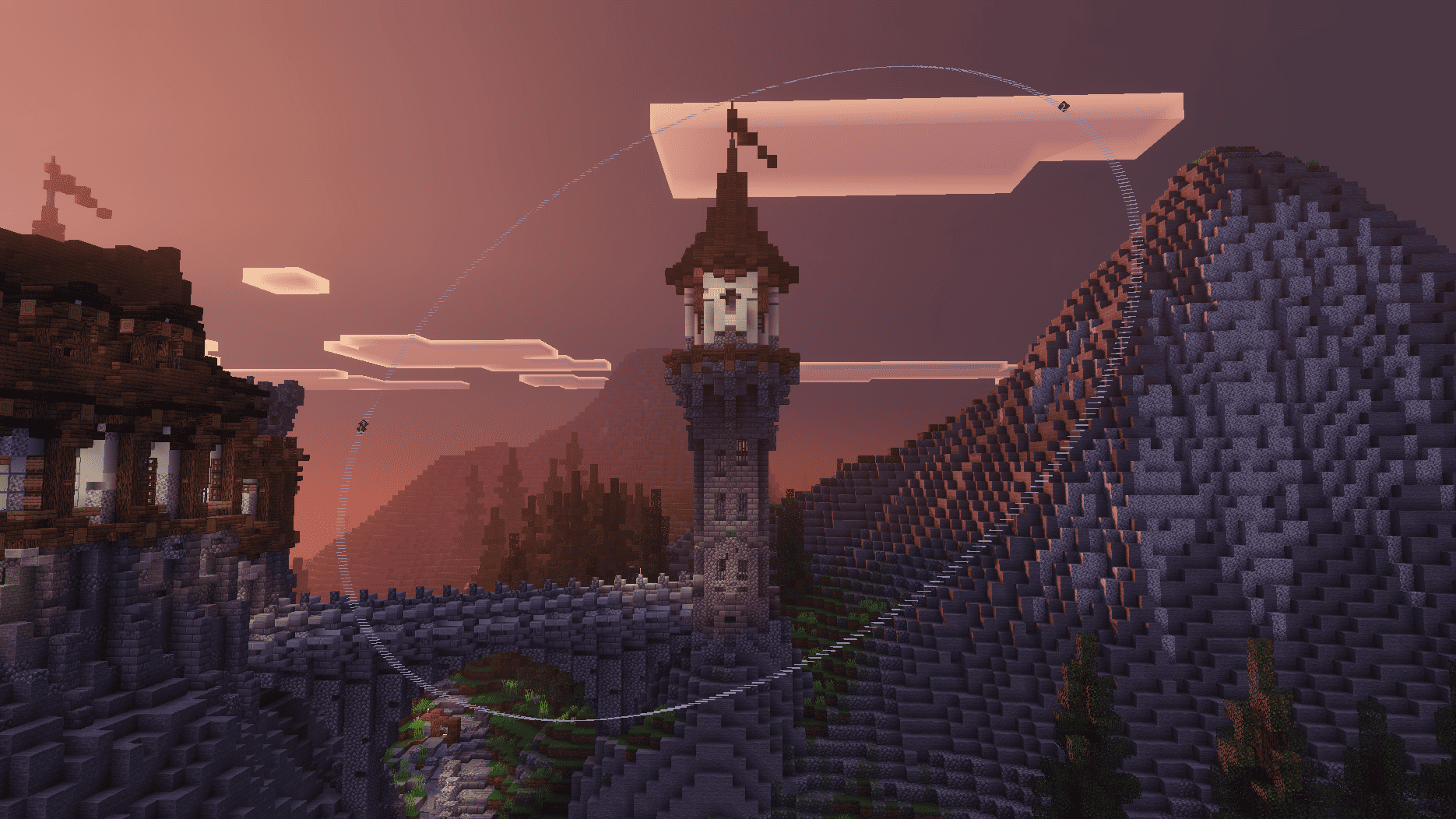 Circular Camera Keyframe Curve