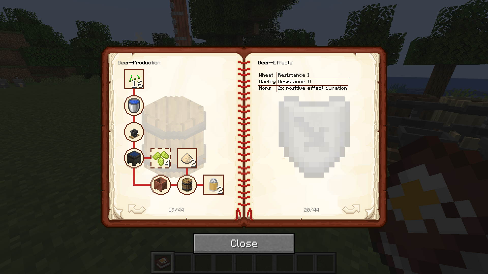 Thumbnail Production flowchart nodes expand on click.