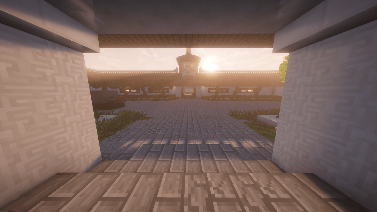 Thumbnail Way to the Central outdoor area.