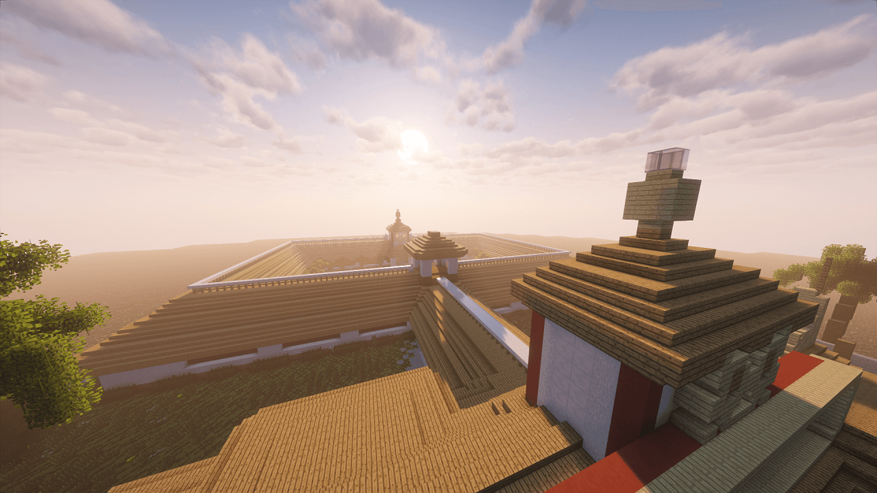 Thumbnail View from above the Main Building.