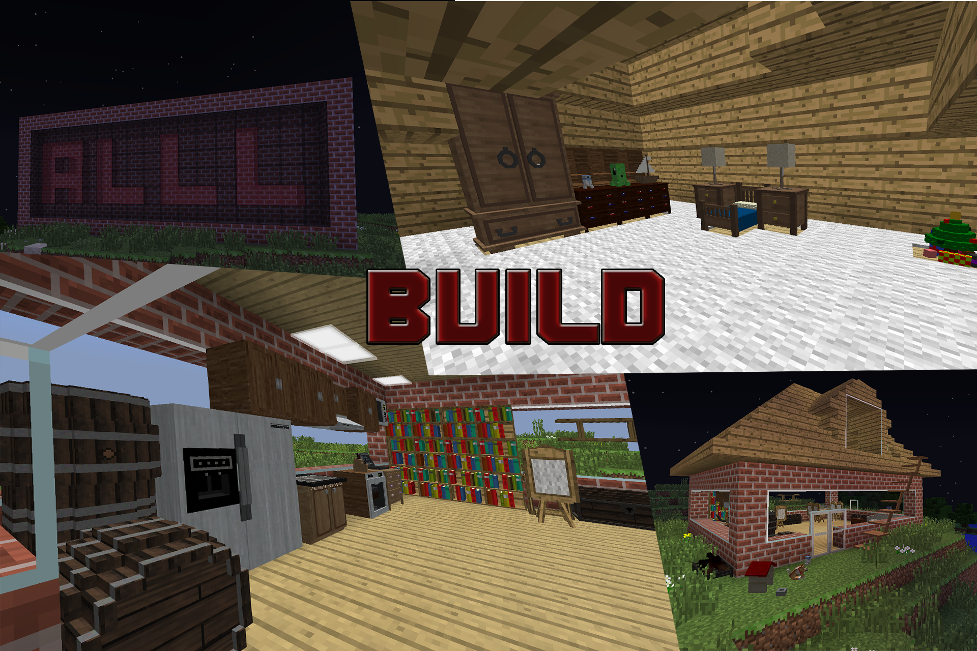 Many mod to make fantastic buildings.
