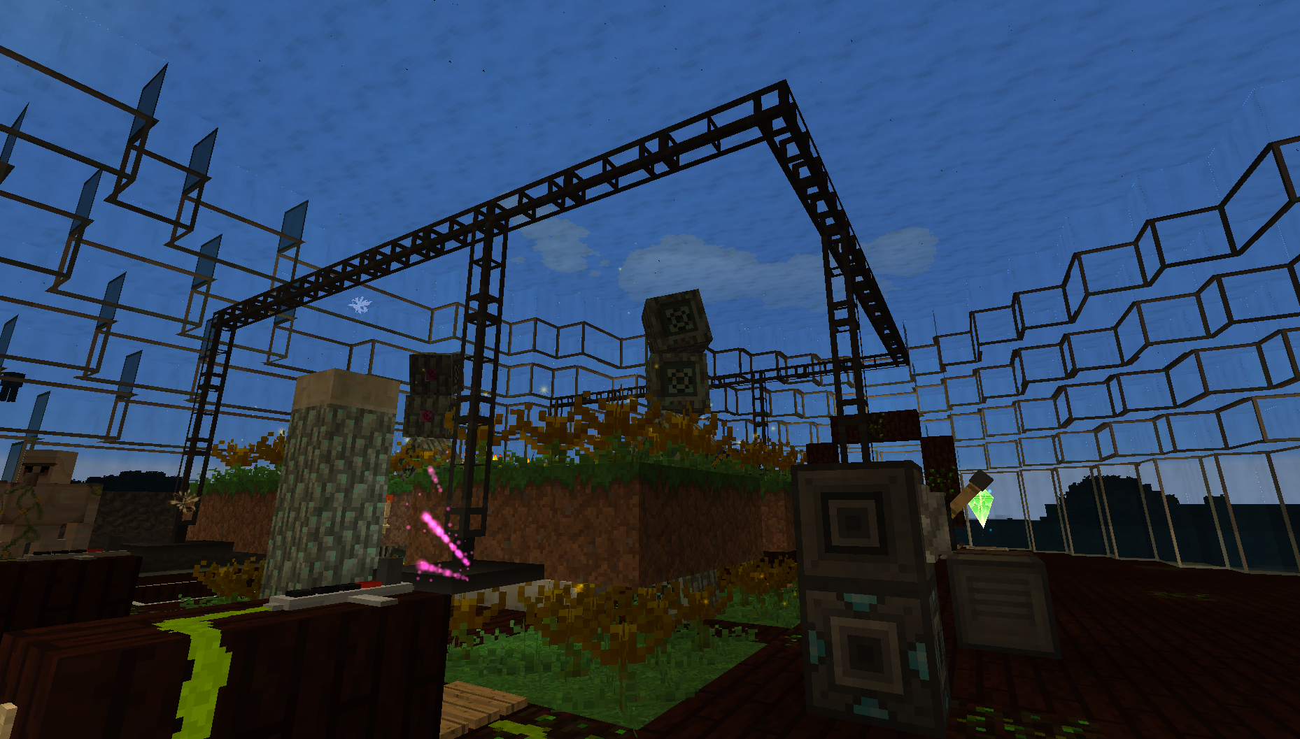 Automated mana generation with refined storage.