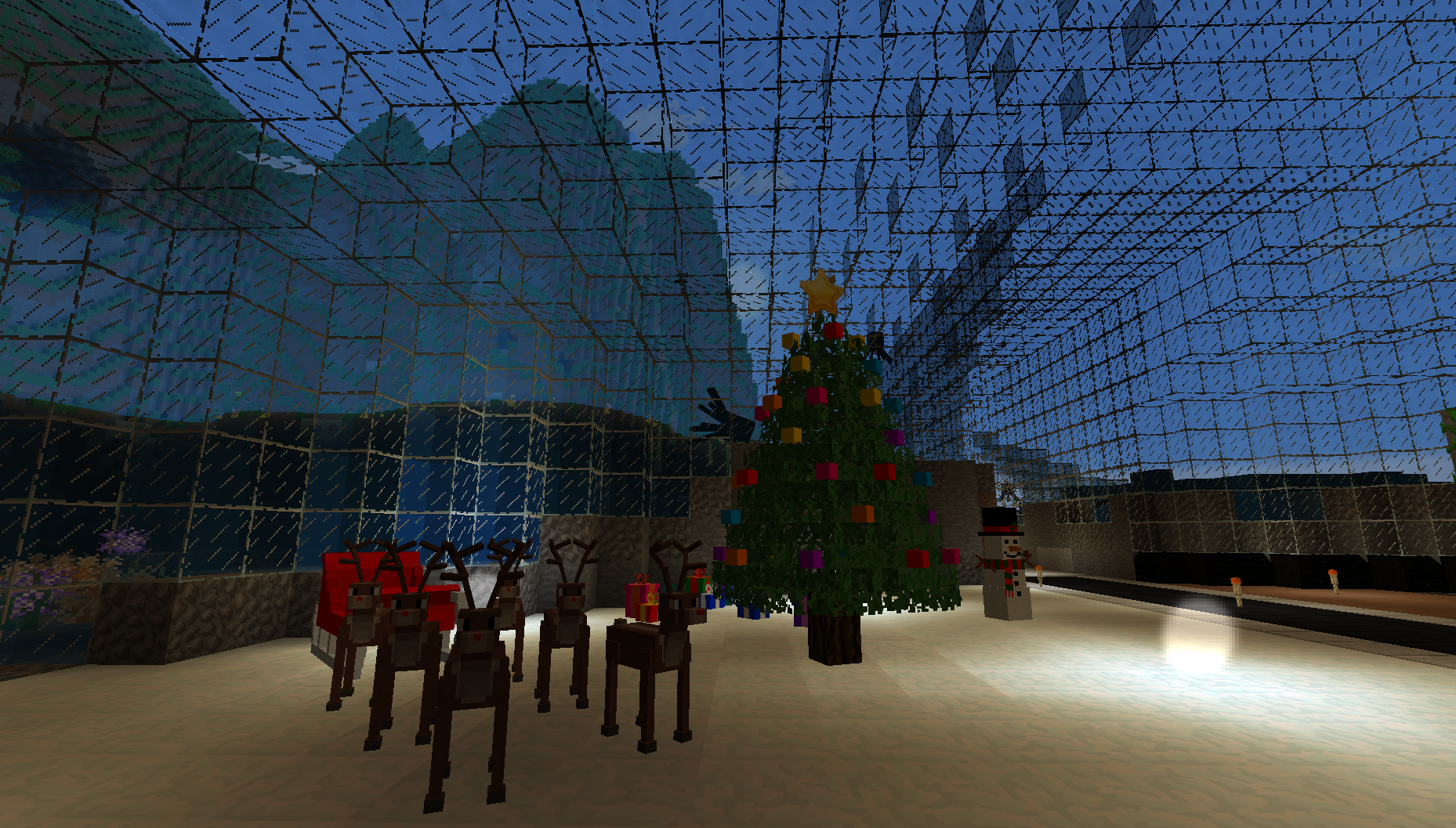 Christmas decoration with Decocraft.