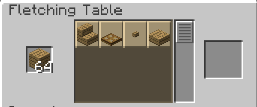 Fletching table