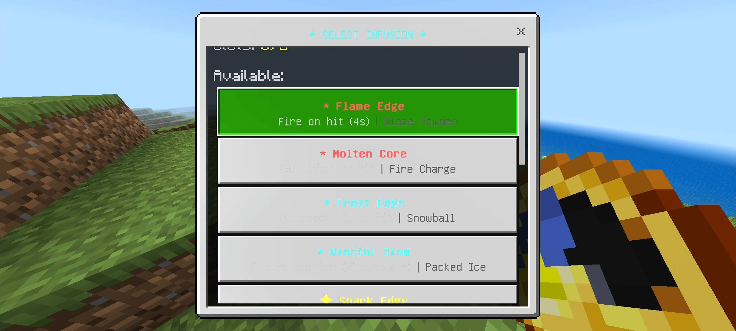 NovaInfusions - Elemental Gear Enchanting — screenshot 3